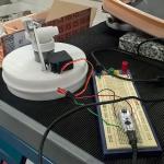 production d'un pluviomètre autonome par des étudiants en instrumentation physique de l'Université de Bordeaux I